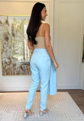 CALÇA SLIM ALFAIATARIA - COSH JEANS - Azul