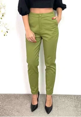 CALÇA SOLTA DE ALFAIATARIA FLOR DE LIS  COSH JEANS - Preto/militar