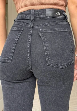 CALÇA WIDE LEG FEMININA CARLA - COSH JEANS - Preto