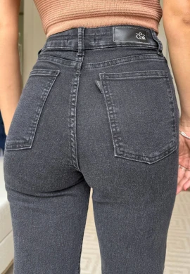 CALÇA WIDE LEG FEMININA CARLA - COSH JEANS - Preto