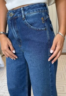 CALÇA WIDE LEG FEMININA LIA - COSH JEANS - Jeans