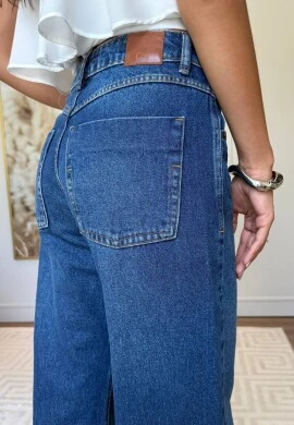 CALÇA WIDE LEG FEMININA LIA - COSH JEANS - Jeans
