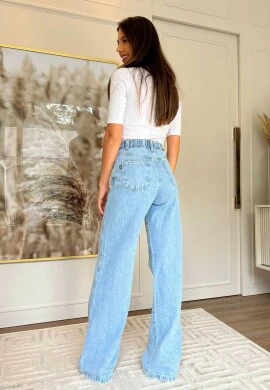 CALÇA WIDE LEG FEMININA LOHANA - COSH JEANS - Jeans