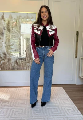 CALÇA WIDE LEG FEMININA NANDA - COSH JEANS - Jeans medio