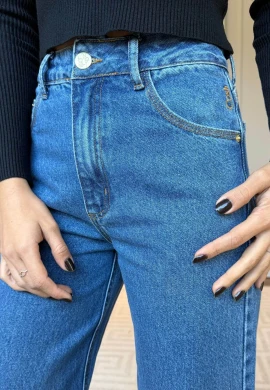 CALÇA WIDE LEG FEMININA NANDA LONGA - COSH JEANS - Jeans