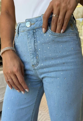 CALÇA WIDE LEG FEMININA SOFIA - COSH JEANS - Jeans