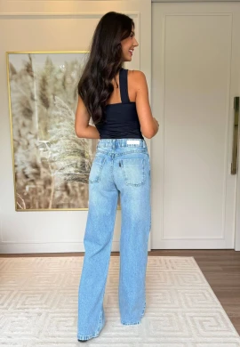 CALÇA WIDE LEG FRAN - COSH JEANS - Jeans
