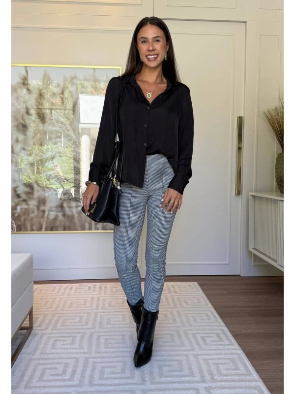 CAMISA BIANCA - COSH JEANS - Preto