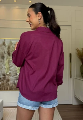 CAMISA FABRICIA - COSH JEANS - Fucsia