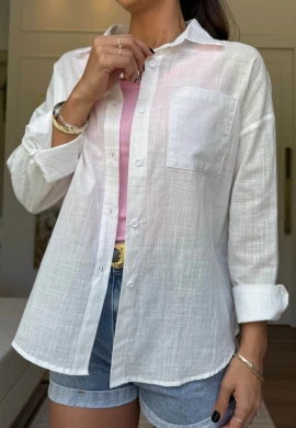 CAMISA FABRICIA - COSH JEANS - Off white