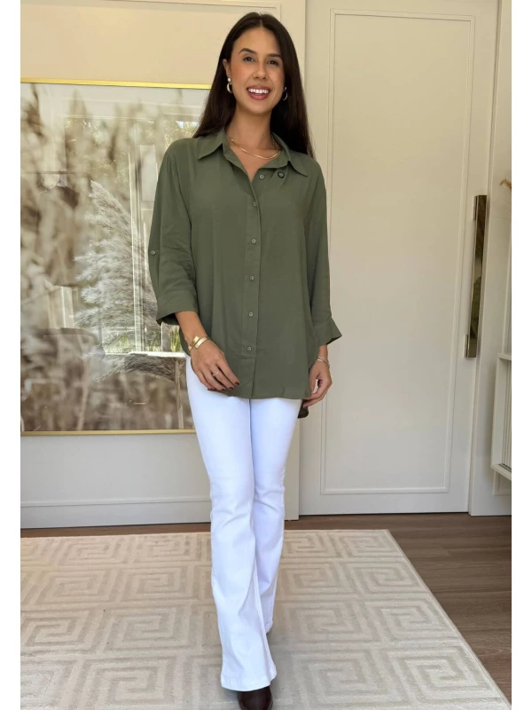 CAMISA FERNANDA - COSH JEANS - Verde