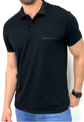 CAMISA GOLA POLO MASCULINA - COSH JEANS - Preto