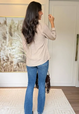 CAMISA JAQUE - COSH JEANS - Bege