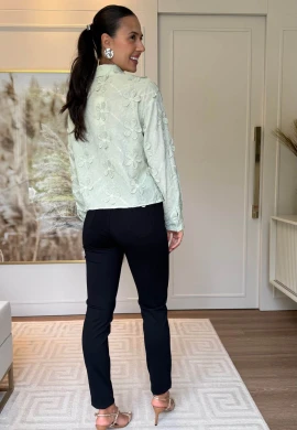 CAMISA MANGA LONGA PEROLA - COSH JEANS - Verde