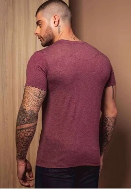 CAMISA MASCULINA SALLO - COSH JEANS - Uva