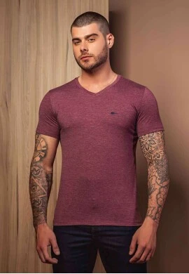 CAMISA MASCULINA SALLO - COSH JEANS - Uva