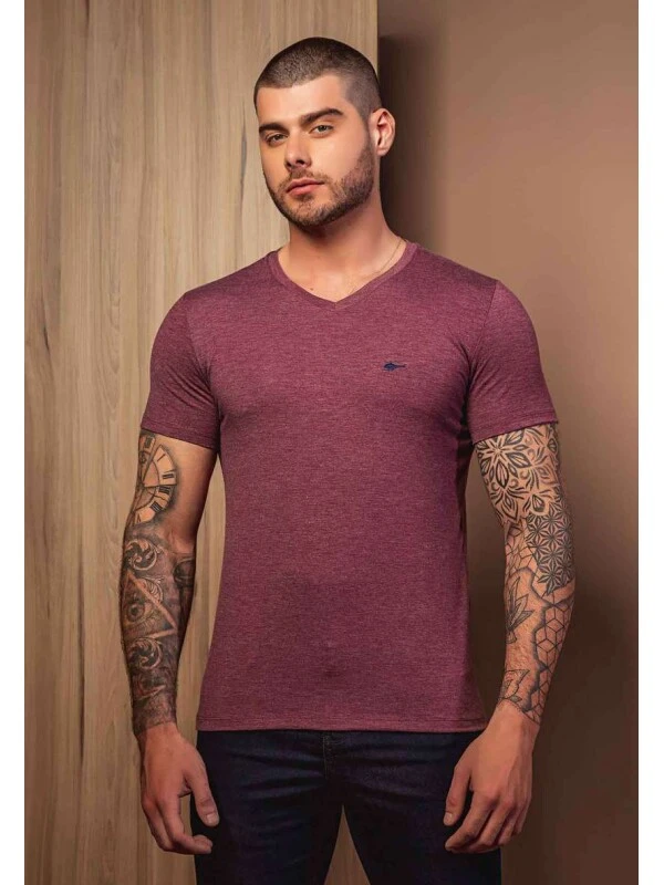 CAMISA MASCULINA SALLO - COSH JEANS - Uva