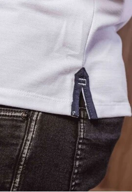 CAMISA POLLO MASCULINA SALLO  COSH JEANS - Branco