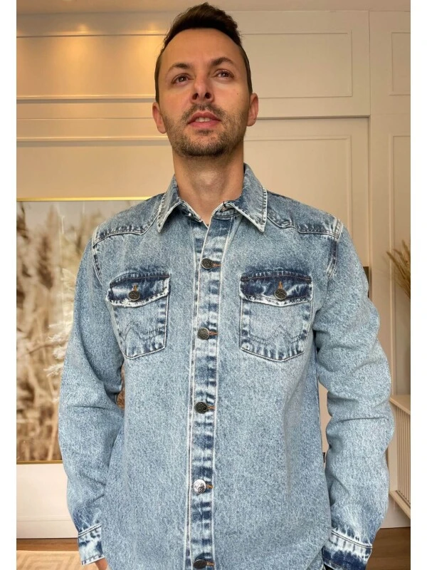 CAMISÃO JEANS MASCULINO - COSH JEANS - Jeans
