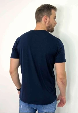 CAMISETA MASCULINA SALLO  COSH JEANS - Marinho