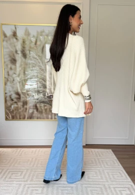 CARDIGA MARCIA CANELADO - COSH JEANS - Bege
