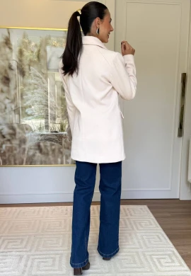 CASACO ARIANA LA BATIDA - COSH JEANS - Bege