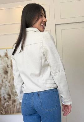 CASACO LÃ BATIDA FEMININO LUNE - COSH JEANS - Off white