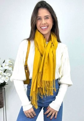 CHACHECOL LISO COLLOR - UNISSEX - COSH JEANS - Amarelo