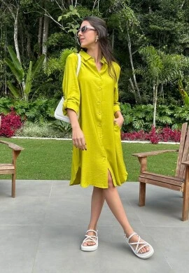 CHEMISE HELENA - COSH JEANS - Verde