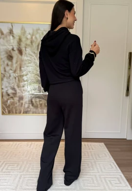 CONJUNTO AGATA MOLETOM - COSH JEANS - Preto