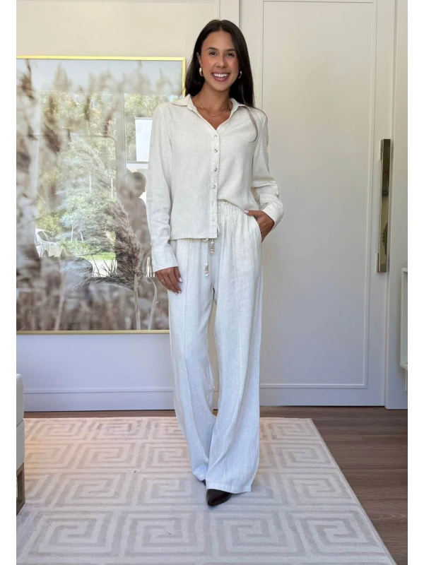 CONJUNTO EDNA - COSH JEANS - Bege