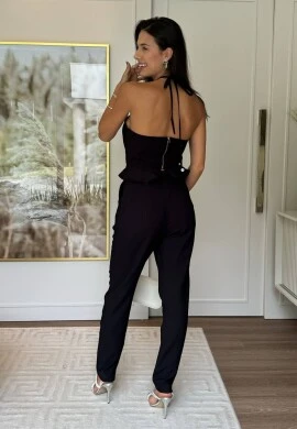 CONJUNTO FEMININO ALFAIATARIA - COSH JEANS - Preto