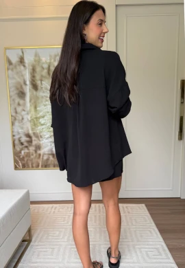 CONJUNTO FEMININO ANDREZA - COSH JEANS - Preto