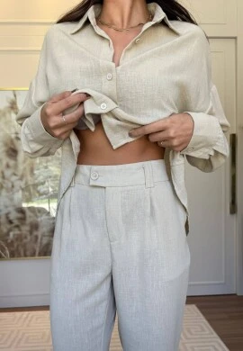 CONJUNTO MIRELA - COSH JEANS - Areia