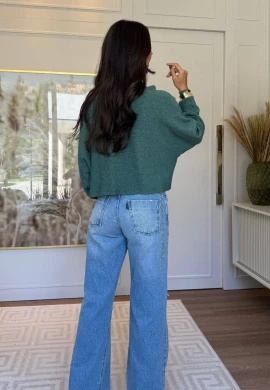CROPPED ALINE MODAL - COSH JEANS - Verde