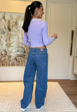 CROPPED JADE - COSH JEANS - Lilas