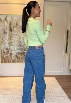 CROPPED JADE - COSH JEANS - Verde