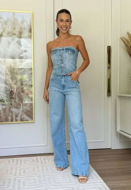 CROPPED JEANS TOMARA QUE CAIA CASSIA - COSH JEANS - Jeans