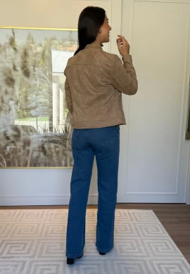 JAQUETA CAROLA - COSH JEANS - Bege