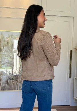 JAQUETA CAROLA - COSH JEANS - Bege