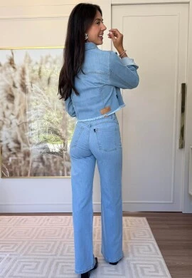JAQUETA CROPPED FEMININA SOFIA - COSH JEANS - Jeans