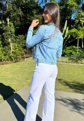 JAQUETA FEMININA ANA CONFORT  COSH JEANS - Jeans