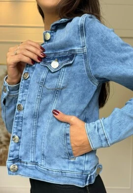 JAQUETA FEMININA ANA CONFORT  COSH JEANS - Jeans