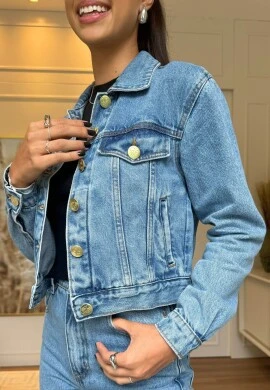 JAQUETA FEMININA FABIOLA - COSH JEANS - Jeans