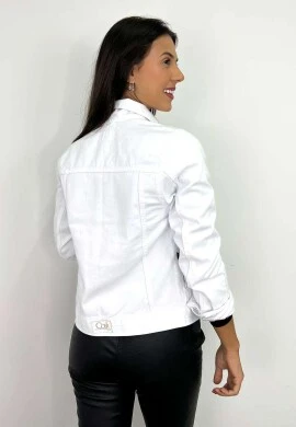 JAQUETA FEMININA MIRIA COLLOR - COSH - Branco