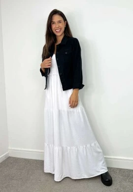 JAQUETA FEMININA MIRIA COLLOR - COSH - Preto