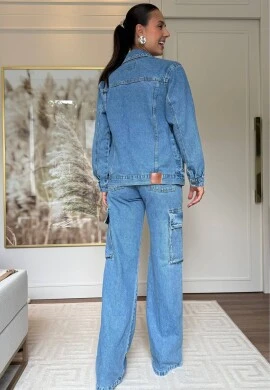 JAQUETA JEANS FEMININA LUNA - COSH JEANS - Jeans