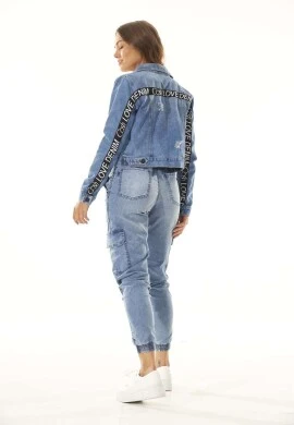 JAQUETA JEANS LOVE DENIM - Jeans