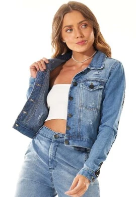 JAQUETA JEANS LOVE DENIM - Jeans