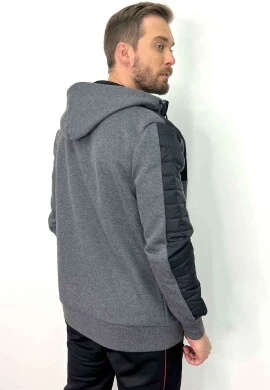 JAQUETA MOLETOM MASCULINA GANGSTER  COSH JEANS - Preto